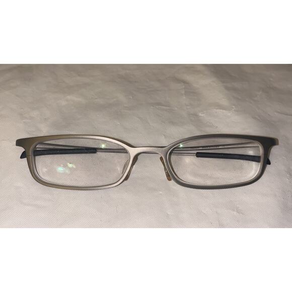 Tag Heuer TH4003 Titanium Gray/Silver Eyeglasses Frames Made in France 49-17-130 - Picture 12 of 15